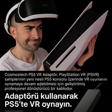 Cosmostech Ps5 Vr Adaptör – Ps4 Sanal Gerçeklik Gözlüğü Vr Fiyatı