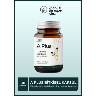HHS - A Plus L-Karnitin Lepidyum (L-Carnitine Lepidium) Fiyat