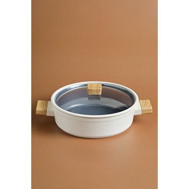 Karaca x Refika Swiss Crystal Creamy Wood 26 cm Karnıyarık Fiyatı
