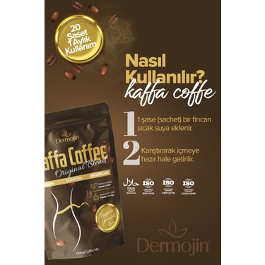 Dermojin Kaffa Kahvesi ( Inulın , Bromelaın , guarana ) Fiyatı