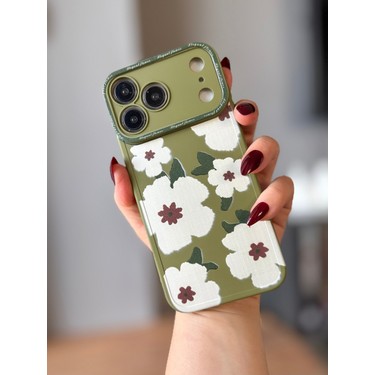 Miraz Tasarım IPHONE 17 Pro Max Haki Çiçekli Kılıf Fiyatı