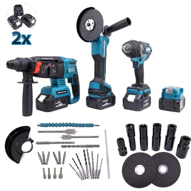 Üçlü Set MK800 2b1ş - Şarjlı Spiral, Sıkma ve Hiltli Şarj Fiyatı
