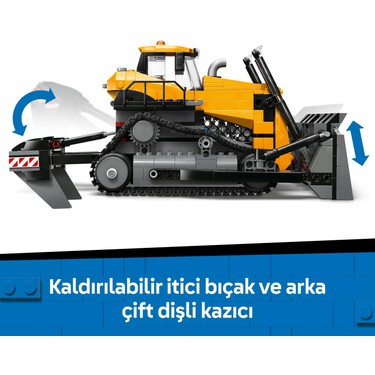 LEGO ® City Sarı Buldozer 60466 – 8 Yaş ve Üzeri Çocuklar Fiyatı