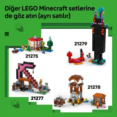LEGO® Minecraft® Creeper™ 21276 - 10 Yaş ve Üzeri Çocuklar Fiyatı