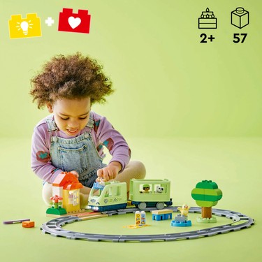 LEGO® DUPLO® Kasabası İnteraktif Macera Treni 10427 - Okul Fiyatı