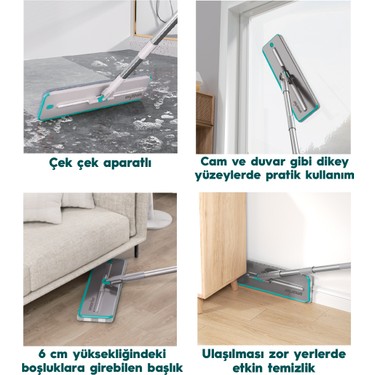 SMARTER Aqua Jet Yedekli Temiz & Kirli Suyu Ayırma Özelliği Fiyatı