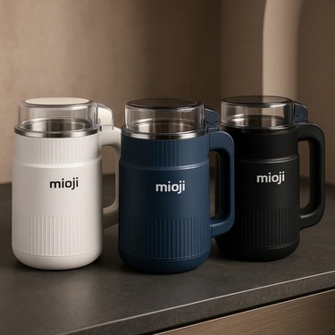 mugiちゃん専用 NO.6 VIERA 2台セット Mioji Mio CG34 500W Paslanmaz Çelik Bıçak Kompakt Baharat ve Fiyatı