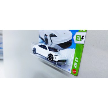 Hot Wheels 2026 - Porsche Taycan Turbo S - Colore Bianco - Scala 1:64 - Linea Principale