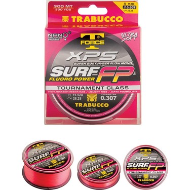 その他 FaB Shred TNP014 Trabucco Xps Surf Fp Fluoro Power 300MT Surf Misinası 0,251 Fiyatı