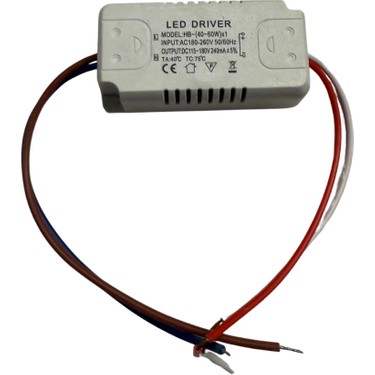 Powerr Led Aydınlatma 60 Watt (40-60)X1W Sabit Akım Tek Renk Fiyatı