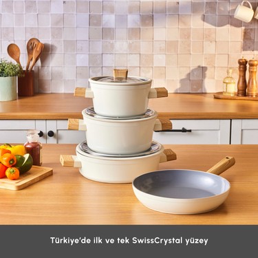 Karaca x Refika Swiss Crystal Creamy Wood 7 Parça Derin Fiyatı