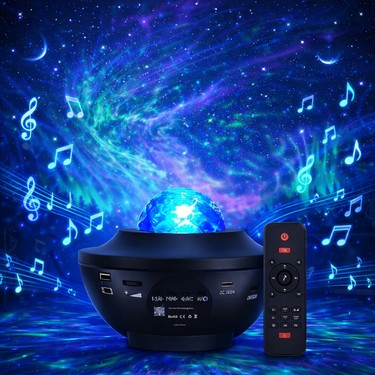 Artnest Okyanus Dalga Efektli LED Projektör USB Bluetooth 21 Fiyatı
