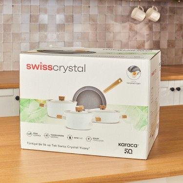 Karaca x Refika Swiss Crystal Creamy Wood 7 Parça Derin Fiyatı
