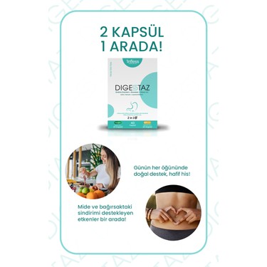 Infless Digestaz, Enzimler + Bromelain +Betain Hcl+ Fiyatı