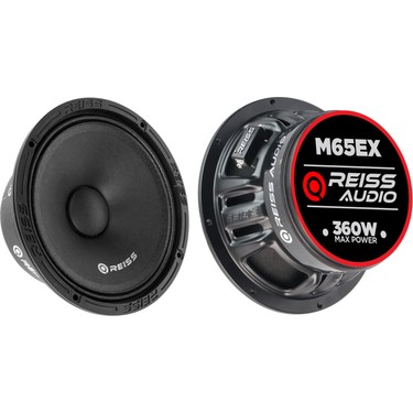 Reiss Audio RS-M65EX 360WATT-180W Rms 16CM Metal Kapaklı Oto Fiyatı