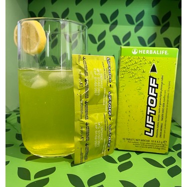 Herbalife 2 'Li Set Liftoff Limon Aromalı Efervesan Tablet Fiyatı