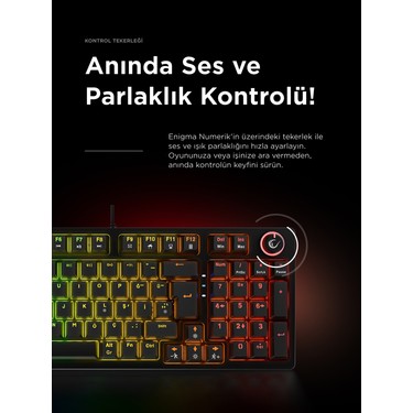 Rampage Enıgma Rgb Aydınlatmalı Red Switch Tam 1800 Kompakt Fiyatı