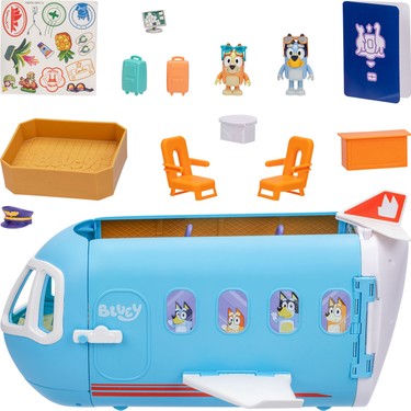 Bluey 3'ü 1 Arada Dönüşen Uçak Oyun Seti 17670 Fiyatı