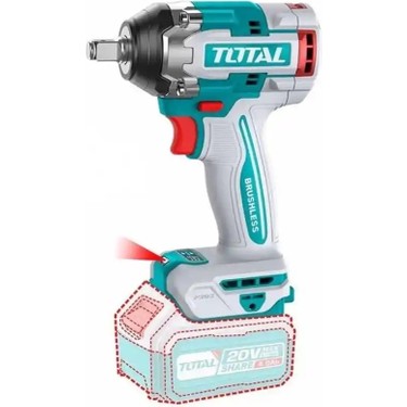 Total Akülü Somun Sıkma 1/2 500 Nm TIWLI2050E Fiyatı