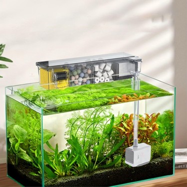 Sobo AQ-17H Bio Tepe Filtre 500LT/SAAT 4 Bölmeli Akvaryum Fiyatı