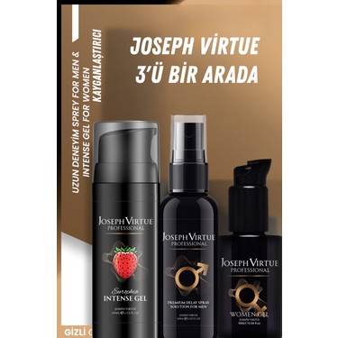 3'lü Set Kadın U.yarıcı Jel ve Erkek Procontrol Sprey & Fiyatı