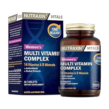 SHC4200 Nutraxin Multivitamin Complex Kadın – 14 Vitamin, 8 Fiyatı