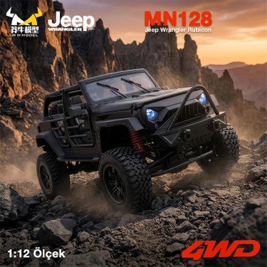 Mn Model MN128 1/12 Jeep Wrangler Rubicon 4WD Rc Model Fiyatı