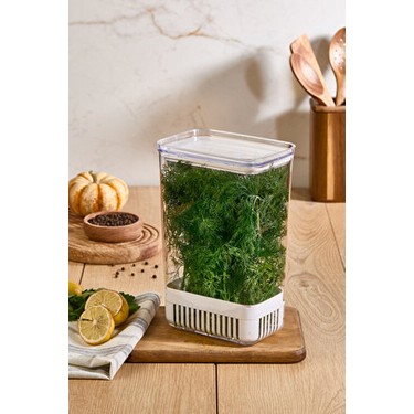 Comprox 2900 ml Yeşillik Saklama Kabı 2'li Set – Akrilik Fiyatı