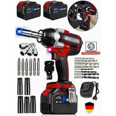 Graizer K 36 V Çelik Şanzuman 1600 Nm Akülü Somun Bijon Fiyatı