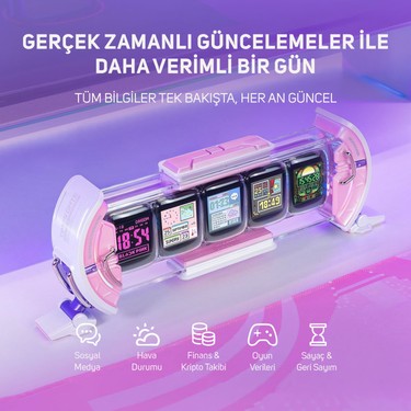Divoom Times Gate 5 Ekranlı Rgb Işıklı Akıllı Dijital Fiyatı, 5.0