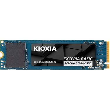 内蔵型SSD NVMe PCIe 1TB SSD KIOXIA PCIe M2 1TB Exceria Basic NVMe 3D 7200/6600 Mb/sn SSD Fiyatı