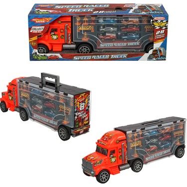 Toysan Tır Seti Speed Racer 6 Araçlı Turuncu Plastik Araba Fiyatı
