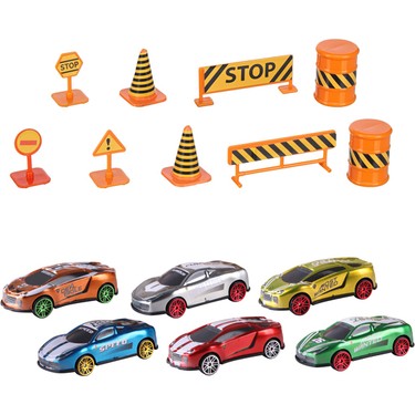 Toysan Tır Seti Speed Racer 6 Araçlı Turuncu Plastik Araba Fiyatı