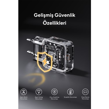 Voltme V2347 Revo Lite 30W Usb-C Şarj Aleti – Beyaz Fiyatı