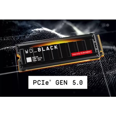 Wd Black SN8100 Heatsink 1tb Gaming Gen5 14900MB/S M.2 SSD Fiyatı