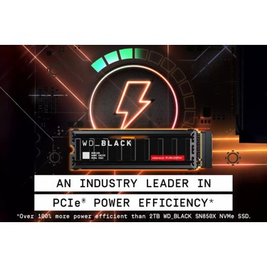 Wd Black SN8100 Heatsink 1tb Gaming Gen5 14900MB/S M.2 SSD Fiyatı
