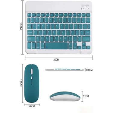 UK Huawei Matepad 11.5 Uyumlu Bluetooth Klavye Mouse Set Fiyatı