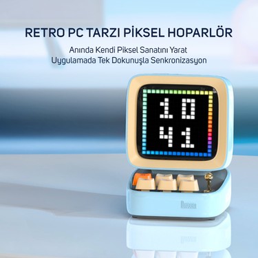 Divoom Ditoo Pro Piksel Ekranlı Mavi Bluetooth Hoparlör Fiyatı