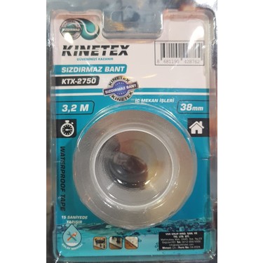 Kinetex Kınetex Sızdırmaz Bant 38MM*3,2MT KTX-2750 Fiyatı