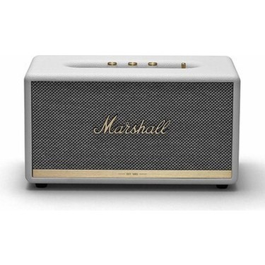 Marshall Stanmore Bt II Beyaz Bluetooth Hoparlör Şık Tasarım Fiyatı