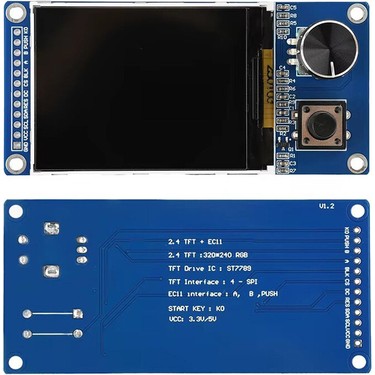 Motorobit 2.4 ST7789 LCD Tft Ekran + EC11 Rotary Encoder Fiyatı
