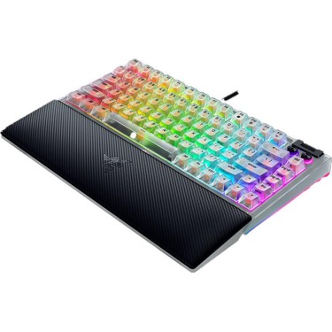 Razer BlackWidow V4 %75 Phantom White Edition Orange Gen 3 Fiyatı