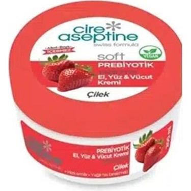 Cire Aseptine Soft Çilek Özlü Nemlendiricili Prebiyotik Krem Fiyatı