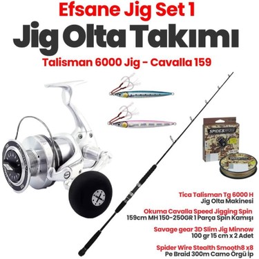 Tica Talisman Tg 6000 H Jig Olta Makinesi -Okuma Cavalla 159 Fiyatı