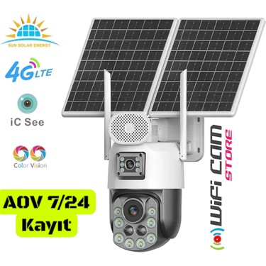Wificam Pulnix Seri 36X Optik Zoom Icsee Yazılım 4g Solar Fiyatı