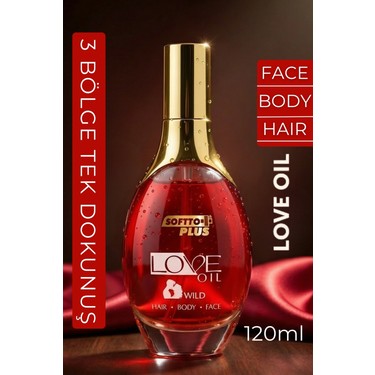 SOFTTO PLUS LOVE OİL WILD 120ML