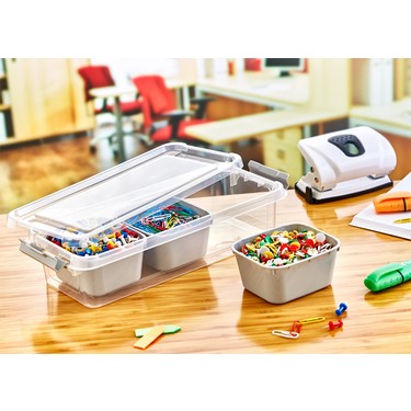 Hobby Life Grand 3 Bölmeli Sığ Organize Kutu 1,2 L Fiyatı
