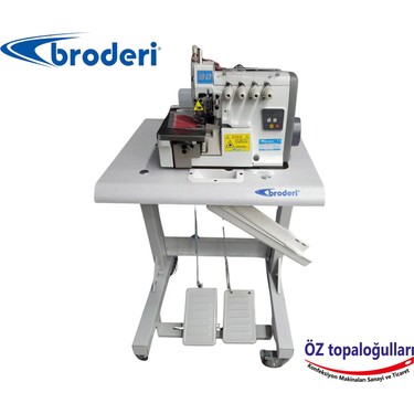 Broderi BD-700 4 Iplik Sessiz Kafadan Motorlu Mekanik Fiyatı