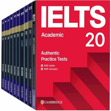 Cambridge English University Ielts 1-20 Academic With Kitabı
