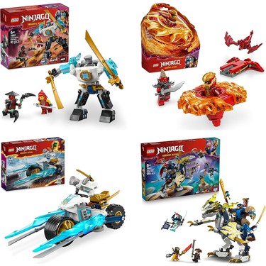 LEGO Ninjago Seti 260 (71827 + 71823 + 71816 + 71843) Fiyatı